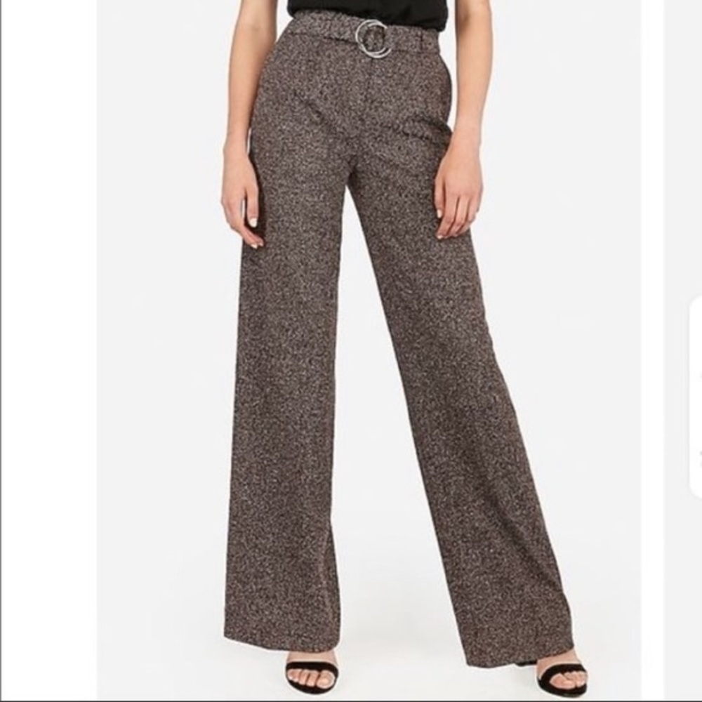 NWT Express wide leg high rise pants 0 TALL